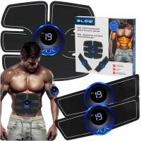 ЭЛЕКТРОСТИМУЛЯТОР EMS БРЮШНОЙ МЫШЦЫ СПИНЫ РУКИ ЯГОДИЦЫ МАССАЖЕР ДЛЯ НОГ 3X