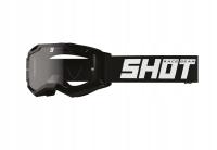 GOGLE SHOT ASSAULT 2.0 BLACK CZARNE CROSS ENDURO MOTOCROSS JASNA SZYBA
