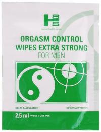 ORGASM CONTROL Cum-Retardant Wipes длительный секс удлинение секса