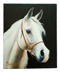 KOŃ obraz A. TYSZKIEWICZ