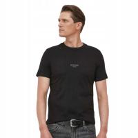 Męski T-Shirt Bawełniany Aidy Guess Czarny M2YI72 I3Z14 JBLK