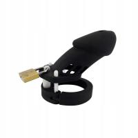 Silikonowy pas czystości dla mężczyzn CB6000 - czarny