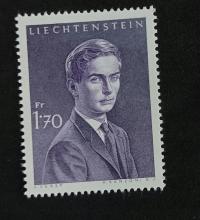 Liechtenstein B1202 Mi 439 1964r czyste.