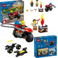 LEGO City - Strażacki Motocykl Ratunkowy (60410) + Prezent Gratis