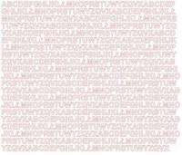 NAKLEJKA LITERY SAMOPRZYLEPNE 7 mm NAKLEJKI Z FOLII BIAŁY MATOWY