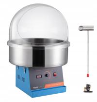 Elektryczna maszyna do waty cukrowej 1000W niebieski