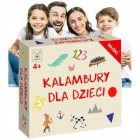 Семейная вечеринка настольная игра детские каламбуры Макси простая интуитивно понятная