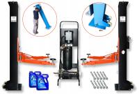 PODNOŚNIK DWUKOLUMNOWY SAMOCHODOWY WARSZTATOWY MOBILNY NAKANAŁOWY 3T