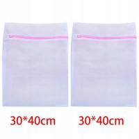 Laundry Wash Bags Foldable Zippered Mesh Delicates Lingerie Bra Sock