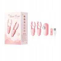 ВИБРАЦИОННЫЕ ЗАЖИМЫ ДЛЯ СОСКОВ С ФУНКЦИЕЙ ВСАСЫВАНИЯ С ПИТАНИЕМ ОТ USB