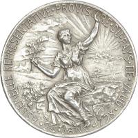 13.SZWAJCARIA, MEDAL - VAUD, NIEPODLEGŁOŚĆ 1897