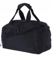 Mała torba sportowa 4F podróżna z miejscem na buty U033 20S czarny 10l