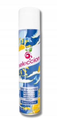Seleccion сухой шампунь 200 мл свежий воздушный цитрусовый
