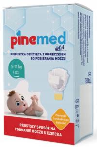 PINEMED Pieluszka z woreczkiem do pobierania moczu dziecka 5-11 kg 1 szt.