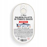 FILETY Z ŁOSOSIA W SOSIE POMIDOROWYM WYSOKIE BIAŁKO RTE 170 g GymBeam