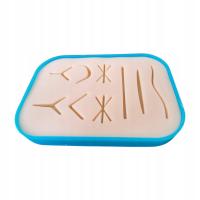 *Pad, with Common Skin Wounds, Reusable Muscle Durable Human Skin Model Pad