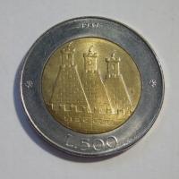 500 Lire, San Marino, 1987r. X340