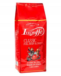 LUCAFFE классический кофе в зернах 1 кг / универсальная итальянская смесь зерен