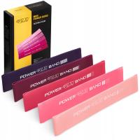 НАБОР РЕЗИНОК СОПРОТИВЛЕНИЯ 5 ШТ. РАСТЯЖКА ТРЕНИРОВКИ МИНИ-ГРУППА 30 СМ