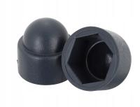 Maskownica śruby M6 Zaślepka 100 szt ANTRACYT RAL7016