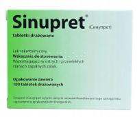 Sinupret na katar zatoki 100 tabletek Inpharm