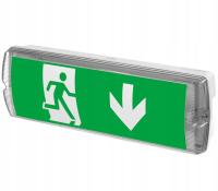 АВАРИЙНАЯ АВАРИЙНАЯ ЛАМПА ВЫХОДА СИД 3Х НА ОТКРЫТОМ ВОЗДУХЕ ИП65 ЭВАКУИРУЯ ПУТЬ