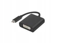 Adapter USB-C - DVI Lanberg AD-UC-DV-01 czarny