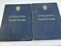 Literatura i teatr polski tom 1 i 2 rok 1933