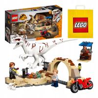 Lego динозавры Atrociraptor: погоня на мото. 76945