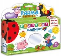 PUZZLE MAGNETYCZNE PIANKOWE FARMA - ROTER KAFER