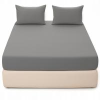 Простыня из хлопка Джерси с эластичной лентой 160X200 хлопок разные цвета