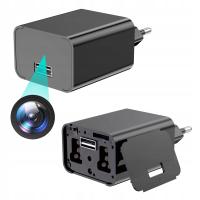 Мини-шпионская камера, скрытая в зарядном устройстве USB, обнаружение движения Full HD