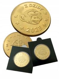 Jbzd коллекционная монета Dzidacoin Premium на год!!