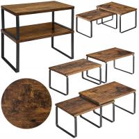 Кухонная полка для специй, стеллаж для хранения, домашний настольный органайзер, стойка для кухни x2