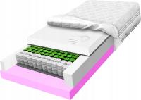 Pocket 60x200 materac kieszeniowy i HR H2 Visco Memory sprężynowy pianka