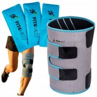 Kompres żelowy termoterapii ciepło-zimno na kolano