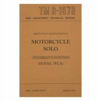 Serwisówka WAR DEPARTMENT Manual HARLEY WLA ARMY