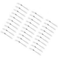 30 SZTUK WIDELCZYKÓW DO OWOCÓW ZE STALI NIERDZEWNEJ DO PRZYSTAWEK PRZEKĄSKI