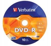 Płyta DVD Verbatim DVD-R 4,7 GB 10 szt.