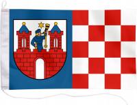 Флаг Калиша яхтенный флаг Калиш 65x40cm