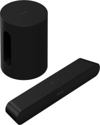 Subwoofer SONOS SUB MINI CZARNY + SONOS RAY BLACK all-in-one soundbar