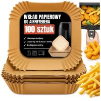 Бумажная вставка для обезжиренной фритюрницы для выпечки Air FRYER 100шт