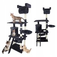 DRAPAK DLA KOTA duża wieża budka drzewko legowisko drabinka hamak Pet HOBBY