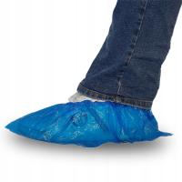 Защитная пленка для обуви, чехлы для обуви синего цвета, 100 шт.