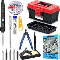 2× LUTOWNICA PRECYZYJNA REBALL S601A 60W Z REGULACJĄ TEMPERATURY ZESTAW 16w1