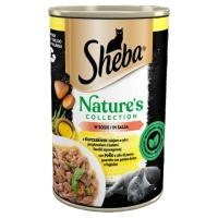 SHEBA Nature's влажный корм для кошек с курицей в соусе 400 г