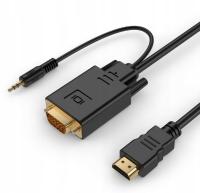 Kabel Gembird A-HDMI-VGA-03-6 HDMI - D-Sub (VGA) 1,8 m