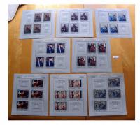 Bloki 49-56 ** (arkusze 1717-1724) Malarstwo polskie B270