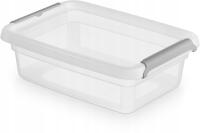 Pojemnik plastikowy 1 l zamykany bez BPA do mikrofalówki i zmywarki