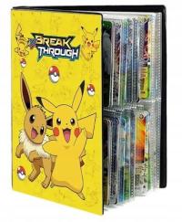 Альбом Pokemon Klaser Binder Pikachu 240 Карт Бесплатный Подарок 30 Карт